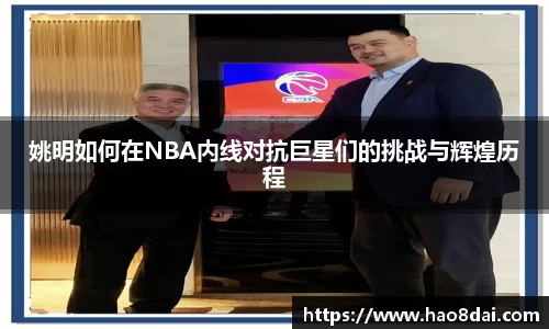 姚明如何在NBA内线对抗巨星们的挑战与辉煌历程
